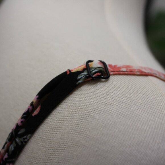 Lily Rose Pink Floral Print Dress - Size Large - Picture 5 of 12